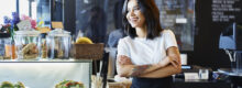 woman with credit scores getting MCA loan