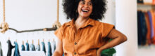 woman with making sure she has good CRM for small businesses